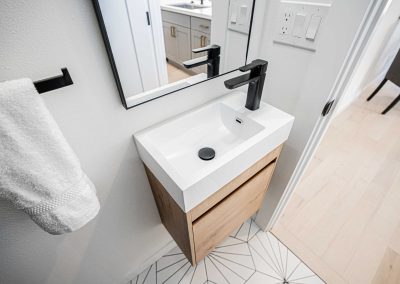 Interior photos of a brand new ADU construction located at 9002B 12th Ave SW, Seattle, WA 98106