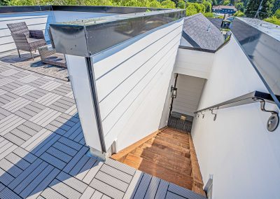 Exterior photos of a brand new ADU construction located at 9002B 12th Ave SW, Seattle, WA 98106