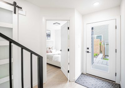 Interior photos of a brand new ADU (Unit B) construction located at 4430 47th Ave SW, Seattle, WA 98116