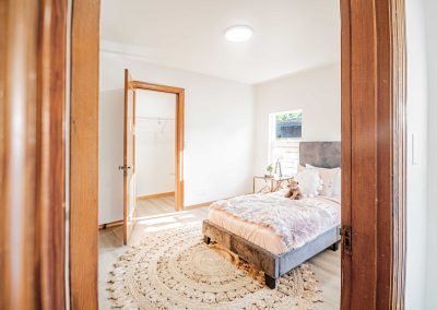 Interior photos of a DADU renovation project located at 2005 S Stevens St Seattle, WA 98144