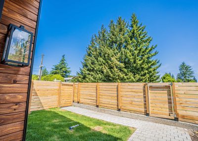 Exterior photos of a brand new ADU construction located at 9002B 12th Ave SW, Seattle, WA 98106