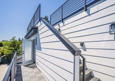 Exterior photos of a brand new SFR construction located at 2009 S Stevens St Seattle, WA 98144