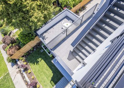 Exterior photos of a brand new SFR construction located at 2009 S Stevens St Seattle, WA 98144