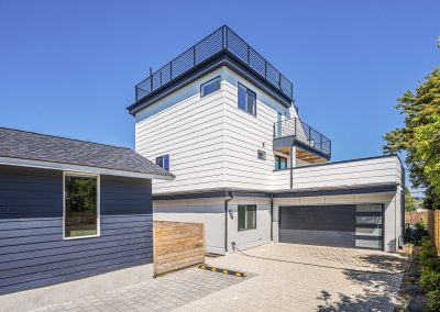 Exterior photos of a brand new SFR construction located at 2009 S Stevens St Seattle, WA 98144