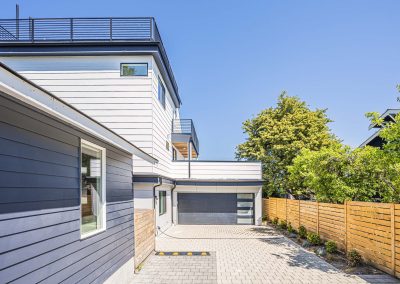 Exterior photos of a brand new SFR construction located at 2009 S Stevens St Seattle, WA 98144