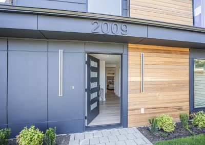 Exterior photos of a brand new SFR construction located at 2009 S Stevens St Seattle, WA 98144