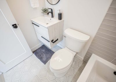 Interior photos of a brand new SFR construction located at 2009 S Stevens St Seattle, WA 98144