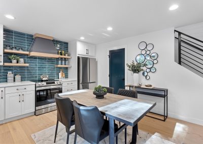 Interior of a custom DADU unit located at 304 32nd Ave E, Seattle, WA 98112