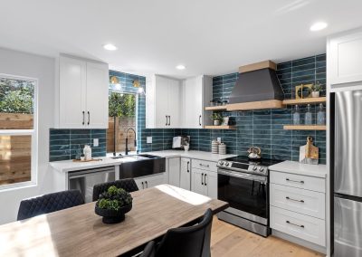 Interior of a custom DADU unit located at 304 32nd Ave E, Seattle, WA 98112