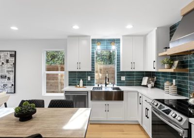 Interior of a custom DADU unit located at 304 32nd Ave E, Seattle, WA 98112