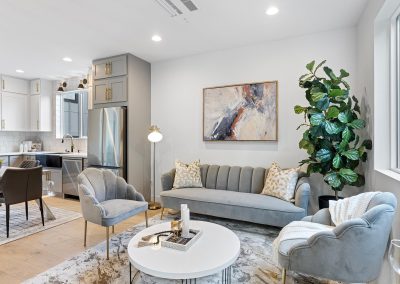 Interior of a custom ADU unit located at 302B 32nd Ave E, Seattle, WA 98112