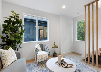 Interior of a custom ADU unit located at 302B 32nd Ave E, Seattle, WA 98112