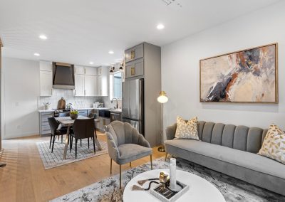 Interior of a custom ADU unit located at 302B 32nd Ave E, Seattle, WA 98112