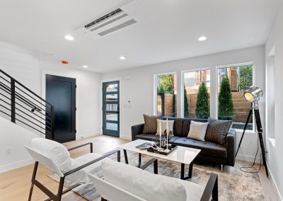 Interior of a custom DADU unit located at 304 32nd Ave E, Seattle, WA 98112