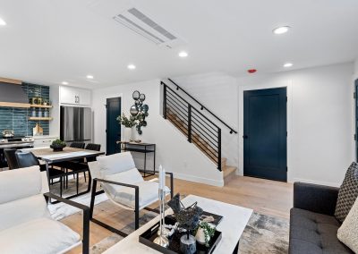 Interior of a custom DADU unit located at 304 32nd Ave E, Seattle, WA 98112
