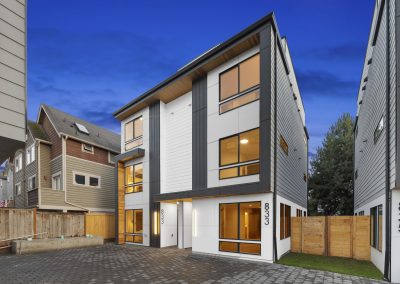 Duplex Exterior located at 833 NW 53rd St, Seattle, WA 98107