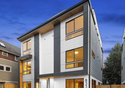 Duplex Exterior located at 833 NW 53rd St, Seattle, WA 98107