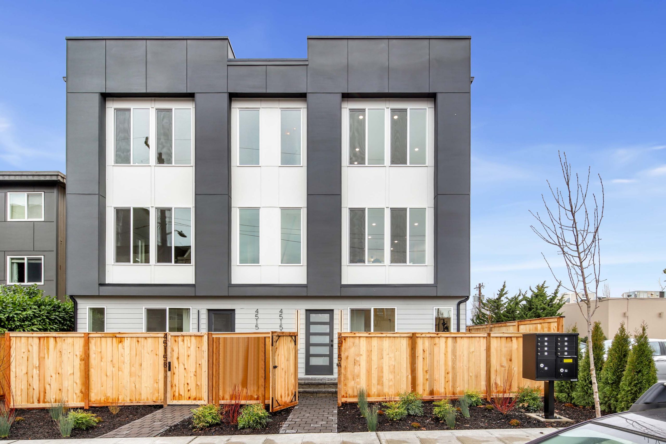 Unit 820 B Exterior of a Diana DADU floor-plan located at 820 S Rose Street Seattle, WA 98108